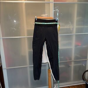 Pikeur Black and gray Checkered full seat riding breeches.  Perfect condition.